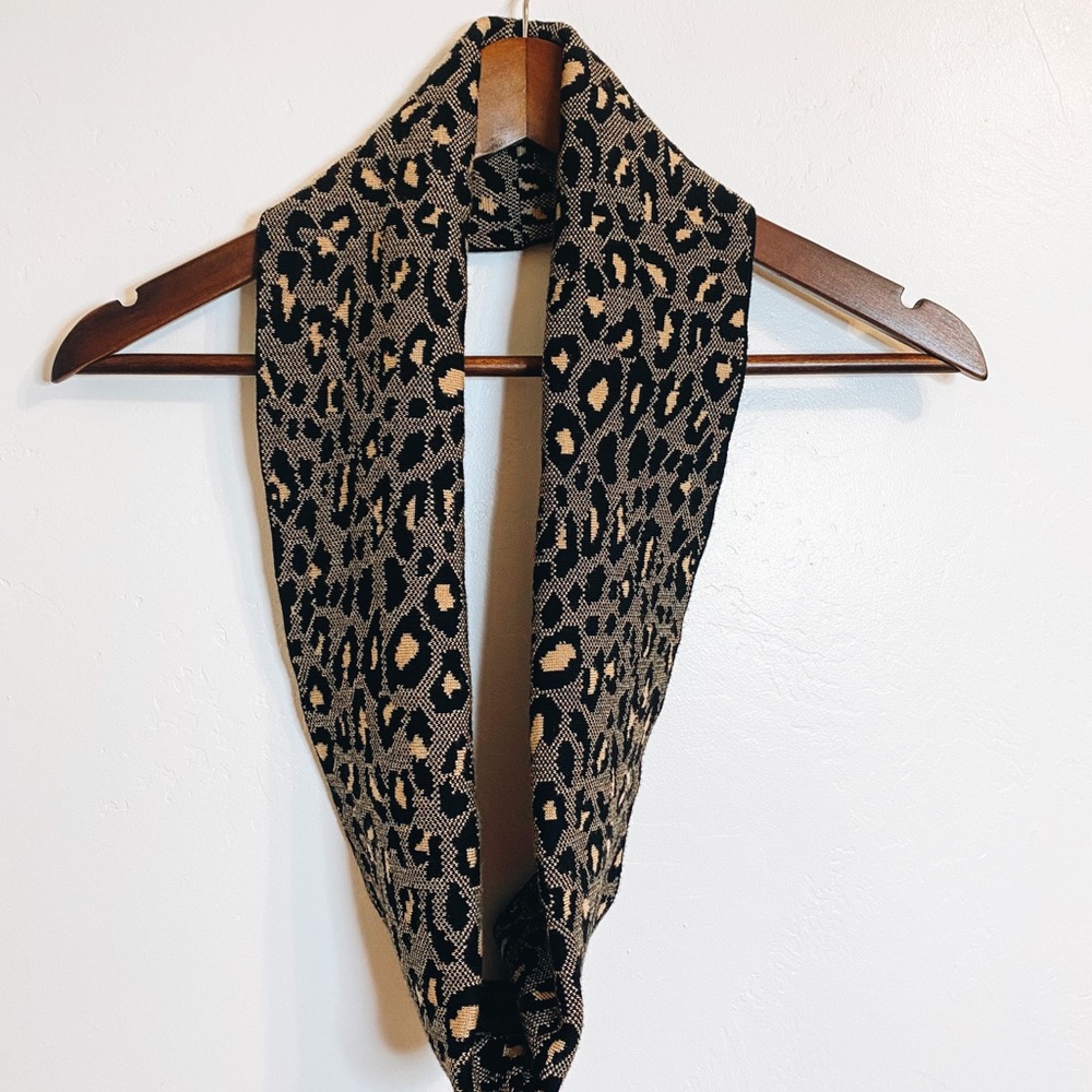 Leopard Print Infinity Scarf